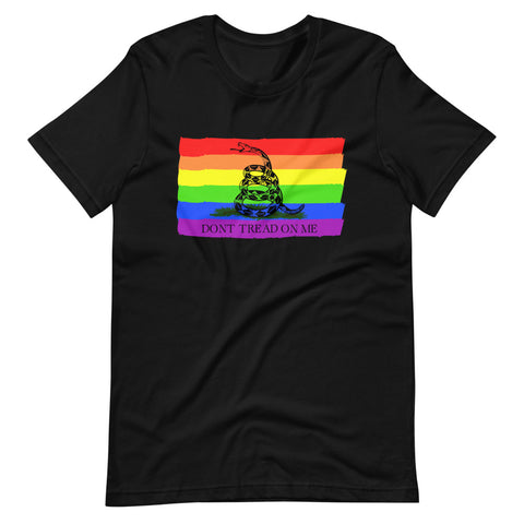 DON'T TREAD ON ME / PRIDE FLAG - Unisex T-Shirt