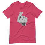 HIP-HOP HEART (Grey) - Unisex T-Shirt